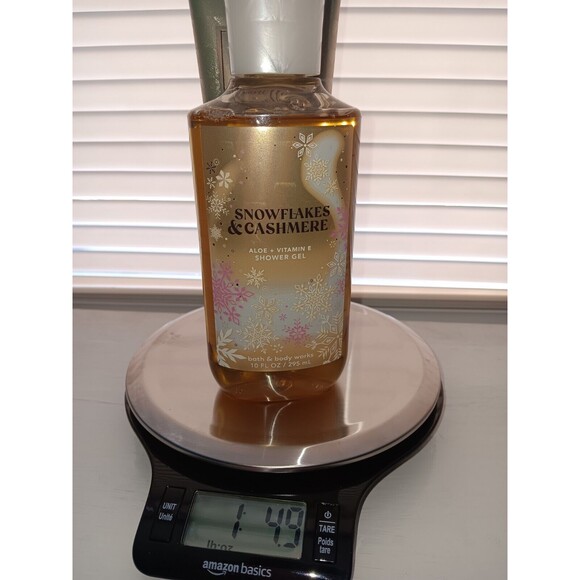 Bath Body Works SNOWFLAKES & CASHMERE Shower Gel & Body Cream Full Size Set Lot - Picture 13 of 13